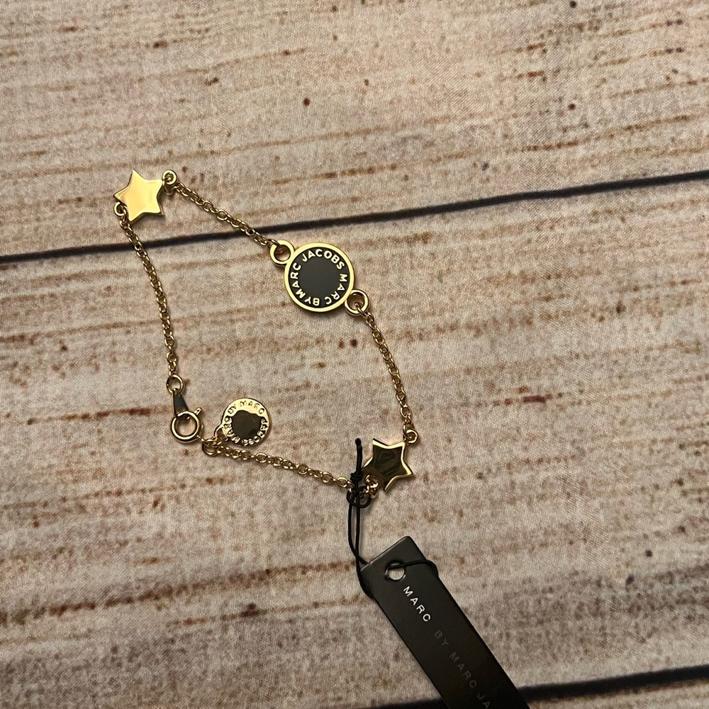 Marc Jacobs Gold Bracelet with Circular Elements